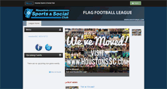 Desktop Screenshot of houstonsscfootball.leaguetoolbox.com