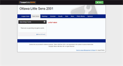 Desktop Screenshot of littlesens2001-beastofkingston.leaguetoolbox.com