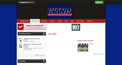 Desktop Screenshot of bgiants-jrcats.leaguetoolbox.com