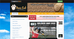 Desktop Screenshot of bearcubbaseball.leaguetoolbox.com