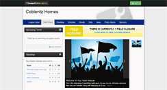 Desktop Screenshot of coblentzhomes-nhaa.leaguetoolbox.com