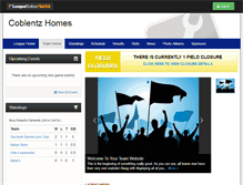 Tablet Screenshot of coblentzhomes-nhaa.leaguetoolbox.com