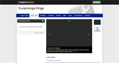Desktop Screenshot of cucamongakings-scabl.leaguetoolbox.com