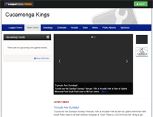 Tablet Screenshot of cucamongakings-scabl.leaguetoolbox.com