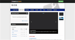 Desktop Screenshot of bob-theparksoftballleague.leaguetoolbox.com