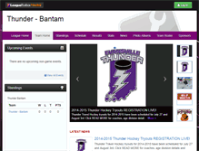 Tablet Screenshot of bantamthunder-eyha.leaguetoolbox.com