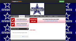 Desktop Screenshot of bcowboys-jrcats.leaguetoolbox.com