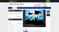 Desktop Screenshot of dallaspatriotswilson-triplecreekbaseball.leaguetoolbox.com