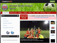 Tablet Screenshot of gslsoccer.leaguetoolbox.com