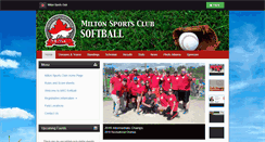 Desktop Screenshot of miltonsoftball.leaguetoolbox.com