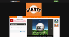 Desktop Screenshot of nationalgiants-sibl.leaguetoolbox.com